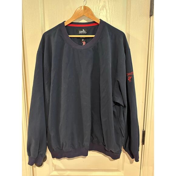 Ashworth pullover jacket mens xl Navy - Picture 1 of 4
